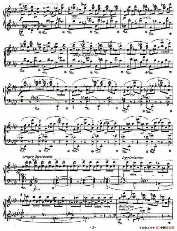 肖邦钢琴练习曲，Op.10之十