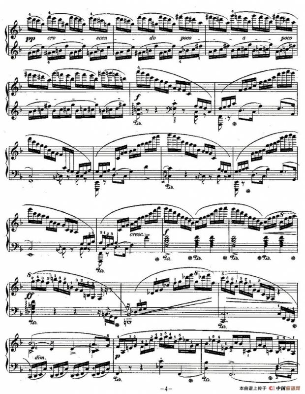 肖邦钢琴练习曲，Op.10之八