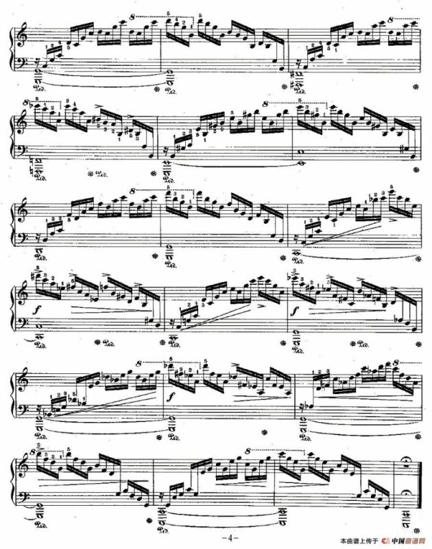 肖邦钢琴练习曲，Op.10之一