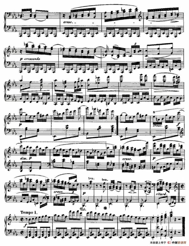 贝多芬钢琴小品Op.126 之六