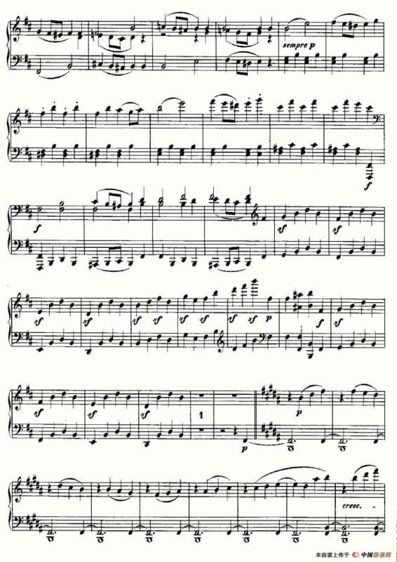 贝多芬钢琴小品Op.126 之四