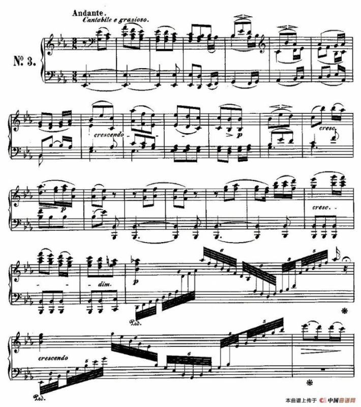 贝多芬钢琴小品Op.126 之三