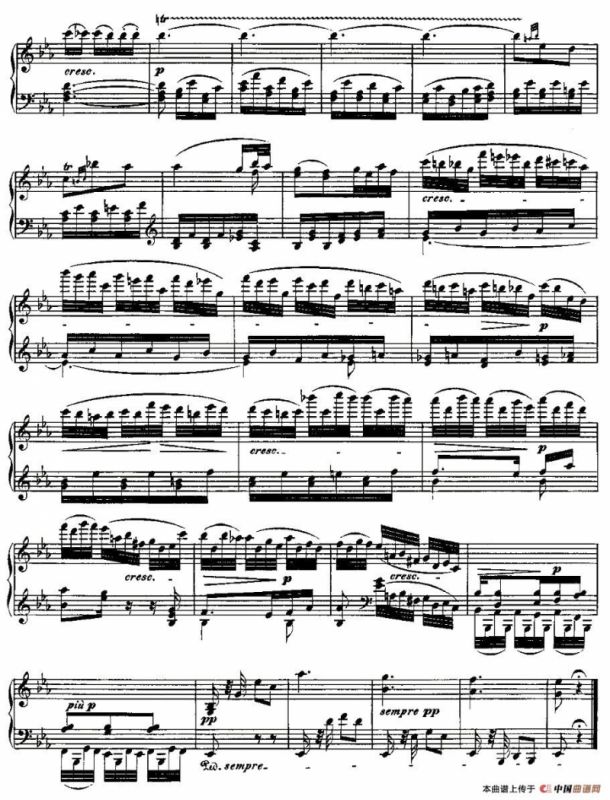 贝多芬钢琴小品Op.126 之三