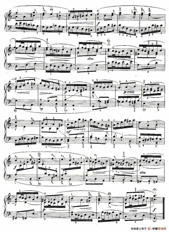 FIFTEEN THREE-PART INVETIONS之十三（15首3部创意曲之十三）