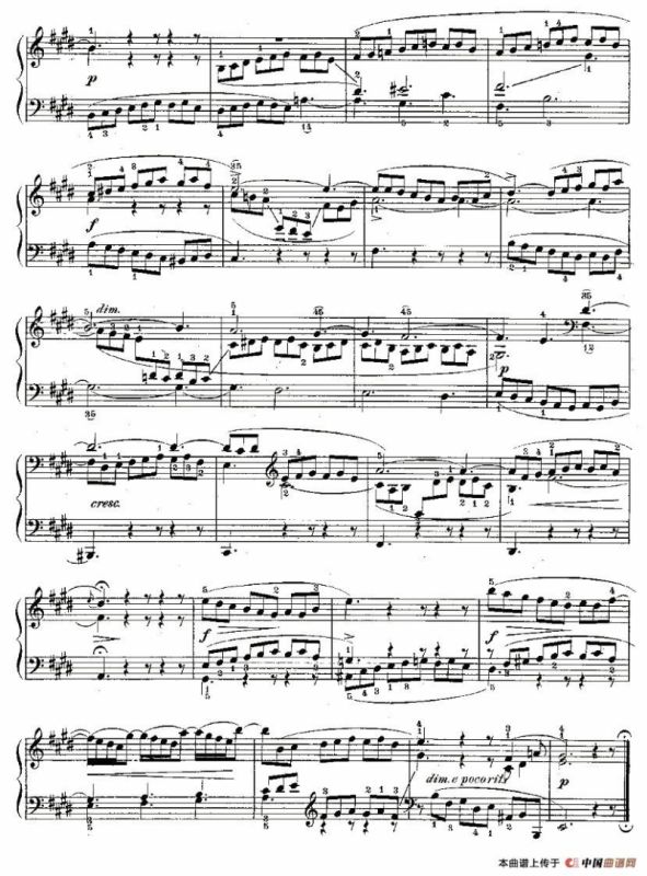 FIFTEEN THREE-PART INVETIONS之六（15首3部创意曲之六）