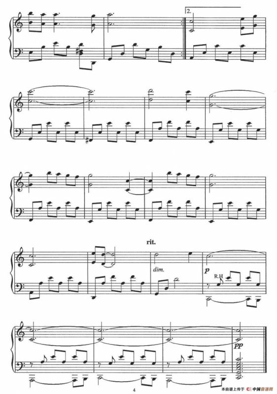 Moon River（电影《第凡内早餐》主题曲）