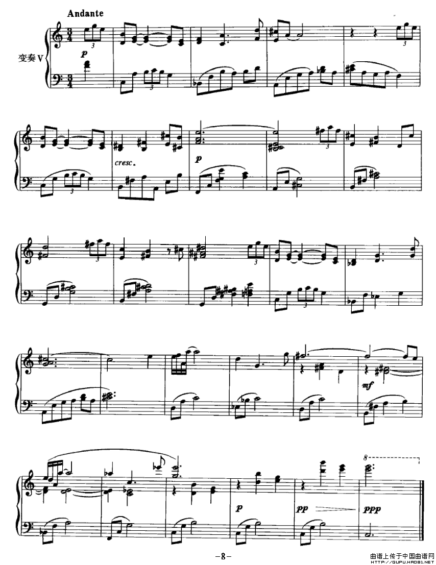 变奏曲（付明作曲版）