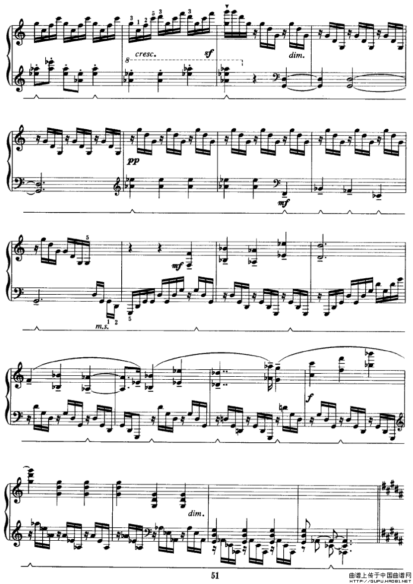 幻想曲二首 2、银锭桥