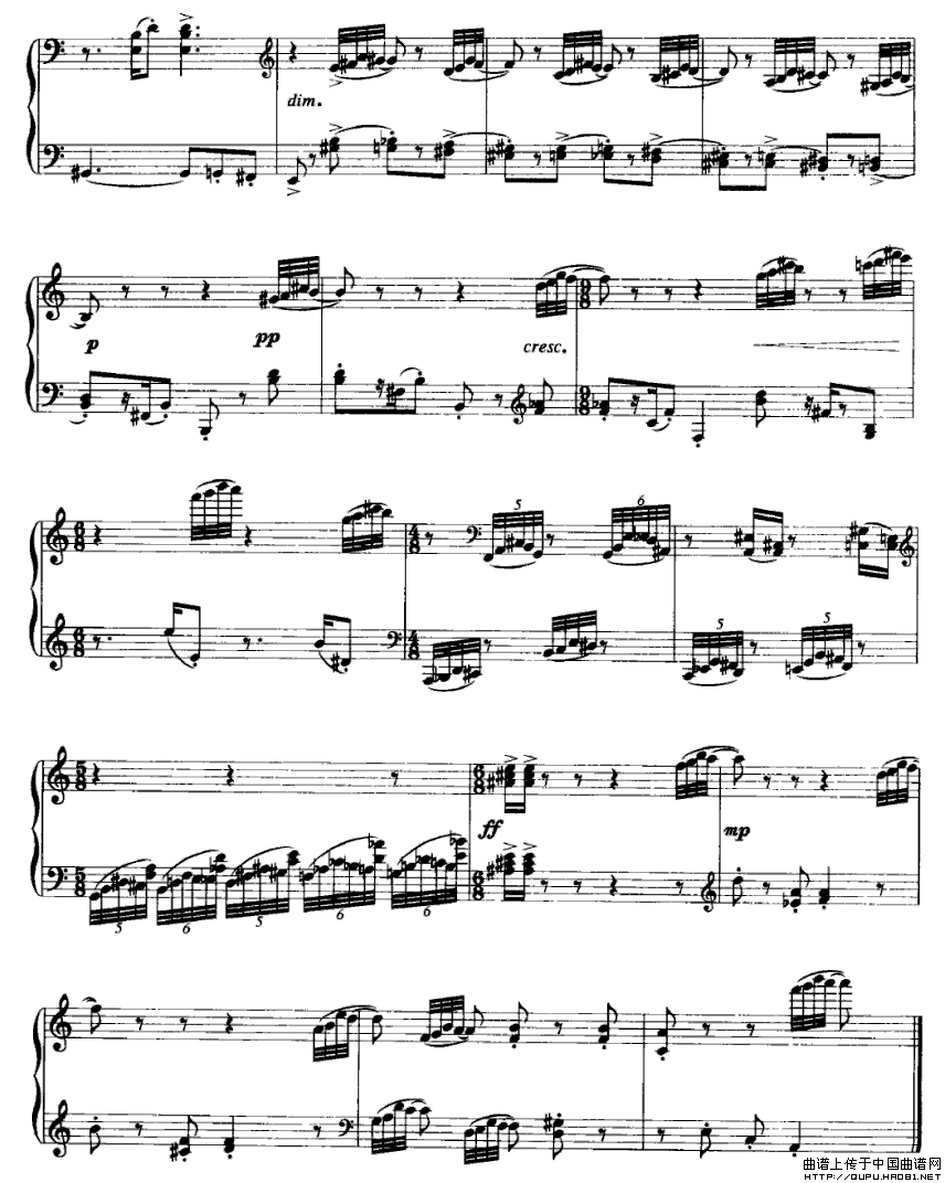 钢琴小品：林中鸟