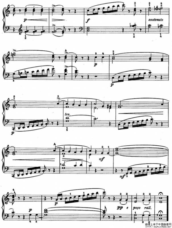 儿童钢琴进阶练习曲50首之24