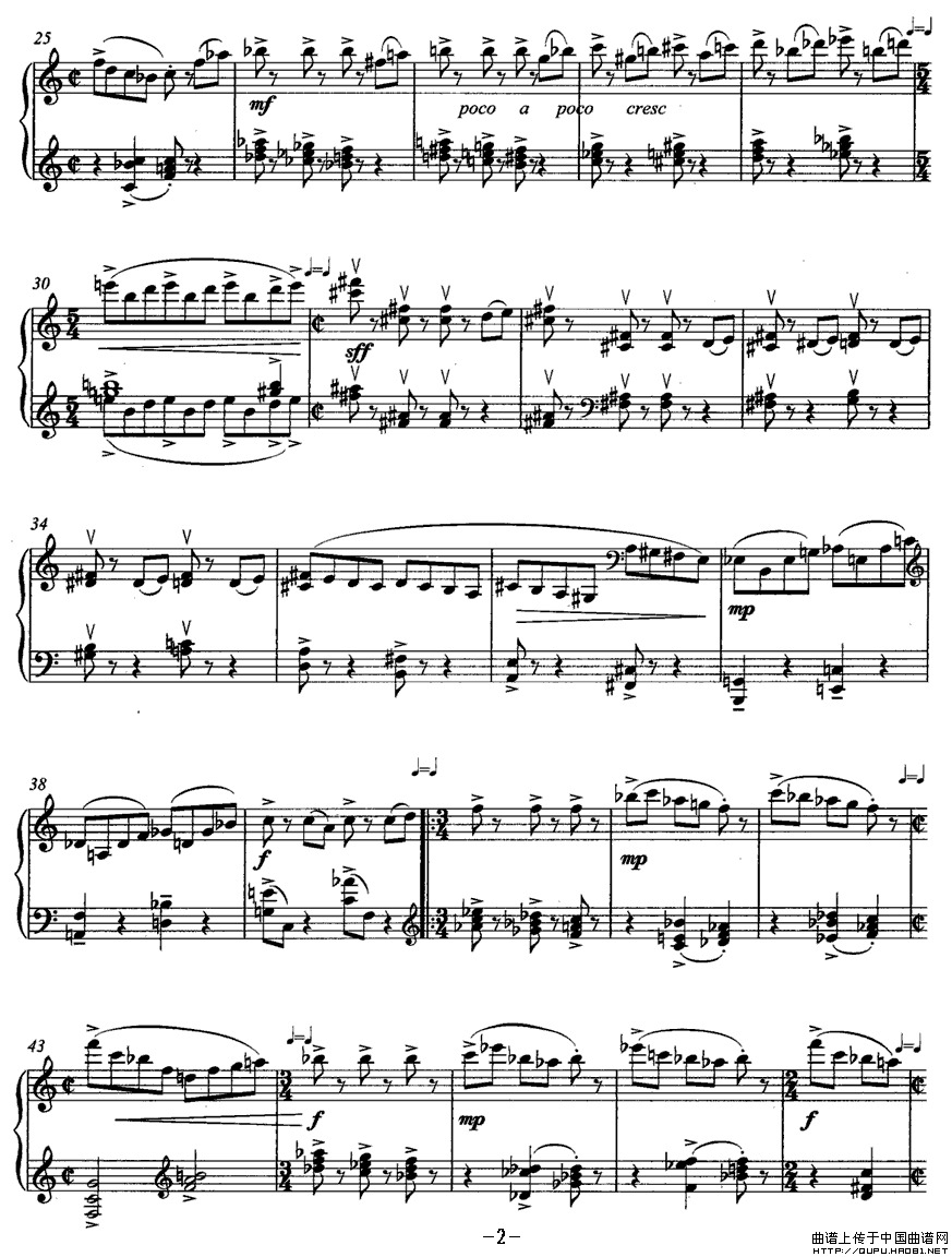 前奏曲四首（4）