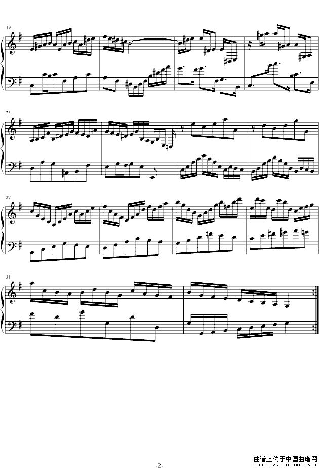 Goldberg Variations 1（哥德堡变奏曲）