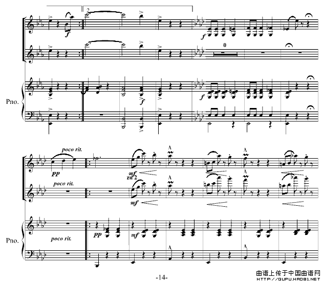 春之声圆舞曲（双钢琴）