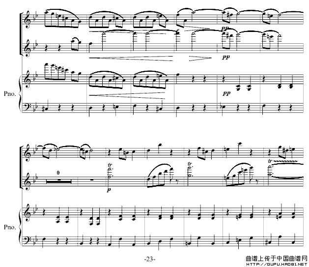 春之声圆舞曲（双钢琴）