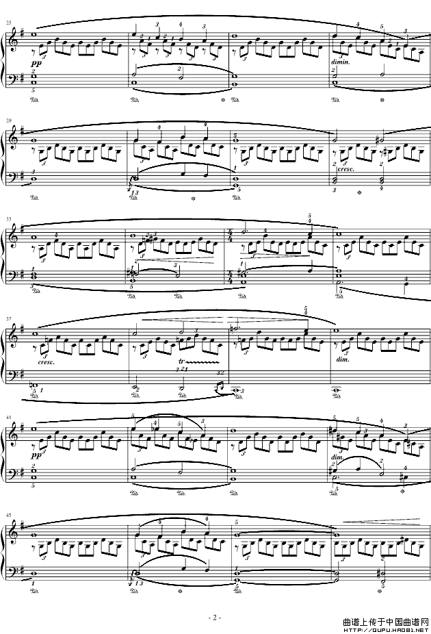 G大调即兴曲（Op.90,No.3）