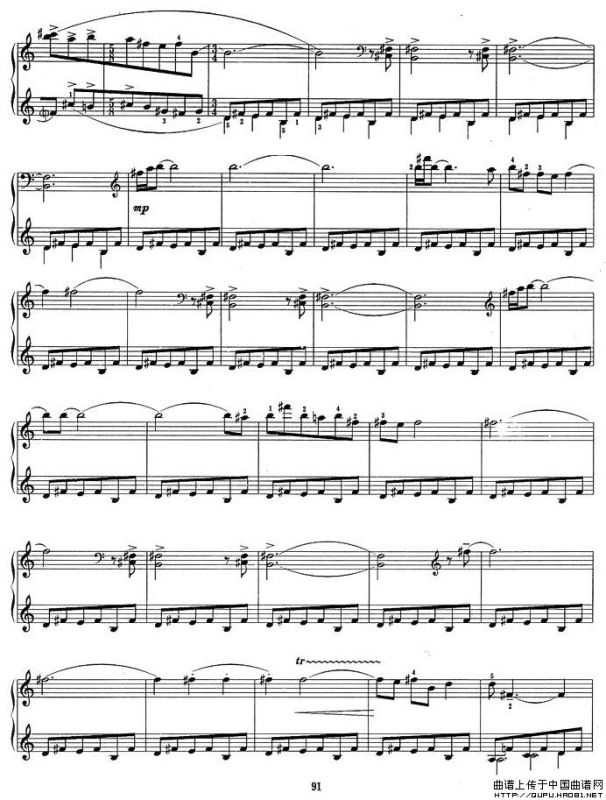 小奏鸣曲 三、山里人之舞