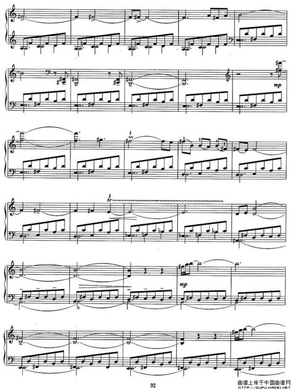 小奏鸣曲 三、山里人之舞