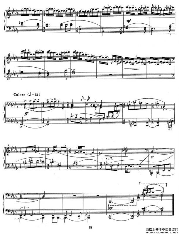 小奏鸣曲 二、新雨后