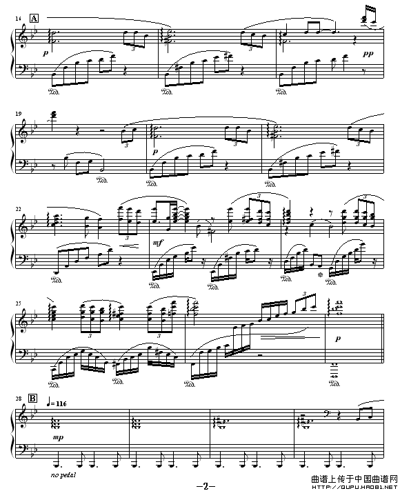 听海（涂惠源作曲、理查钮记谱）