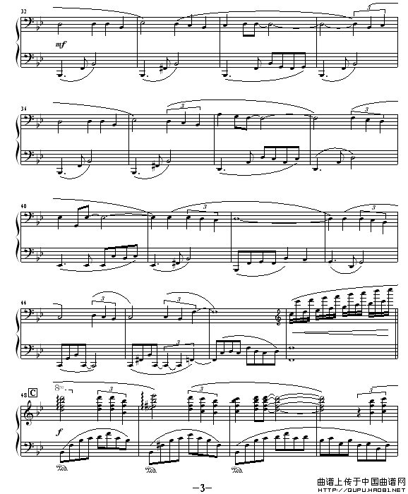 听海（涂惠源作曲、理查钮记谱）