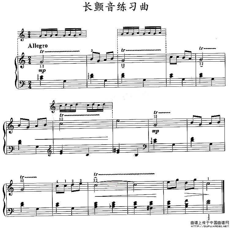 长颤音练习曲