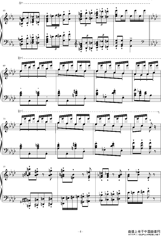 半音阶华丽足尖舞（大加洛普舞曲）