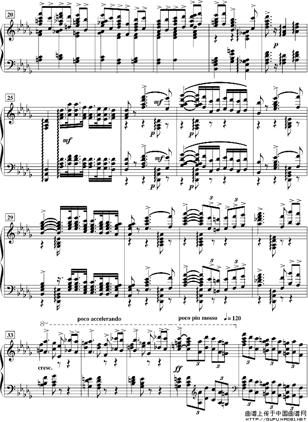 降B小调第一钢琴协奏曲（柴科夫斯基作曲版）