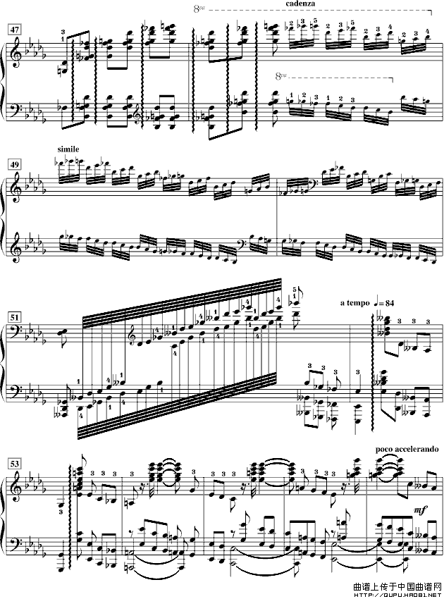 降B小调第一钢琴协奏曲（柴科夫斯基作曲版）