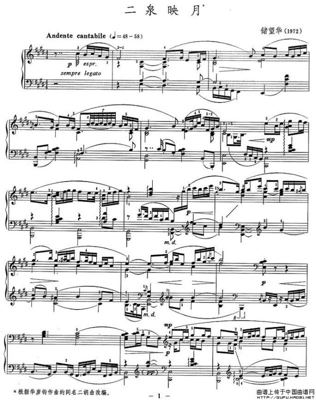 二泉映月（储望华改编版）