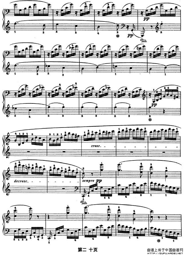SONATE OP.53（第二十一钢琴奏鸣曲）
