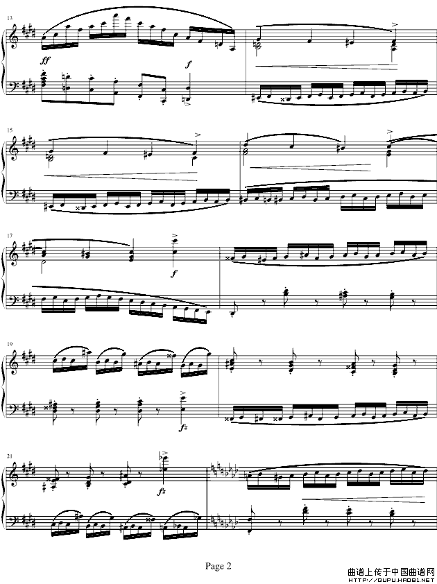 肖邦练习曲op10.4