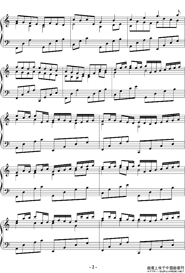 卡农（钢琴摇滚标准版）