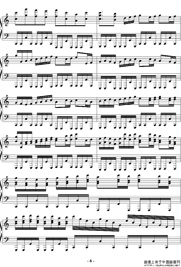 卡农（钢琴摇滚标准版）