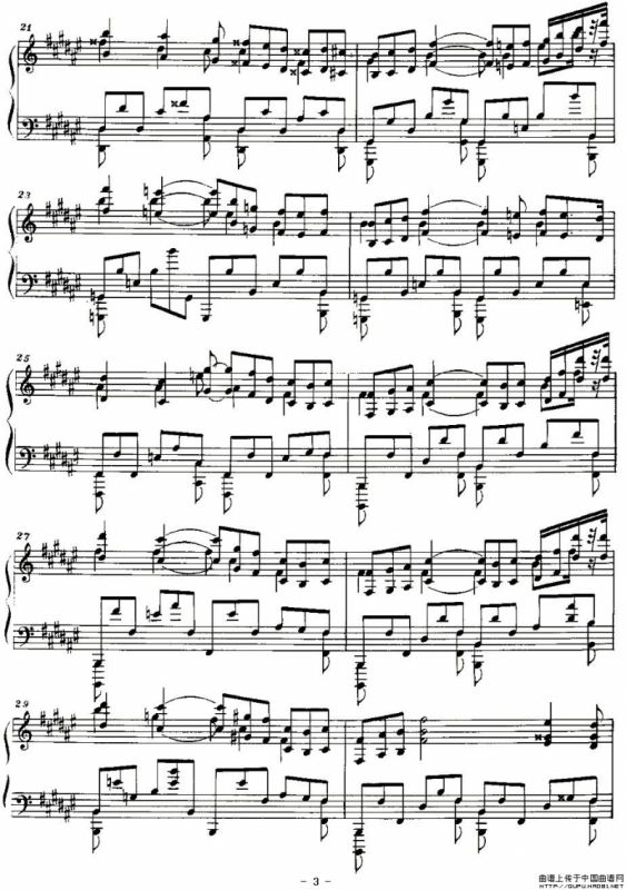 Etude（斯克里亚宾练习曲作品8 降d小调练习曲 第12首）