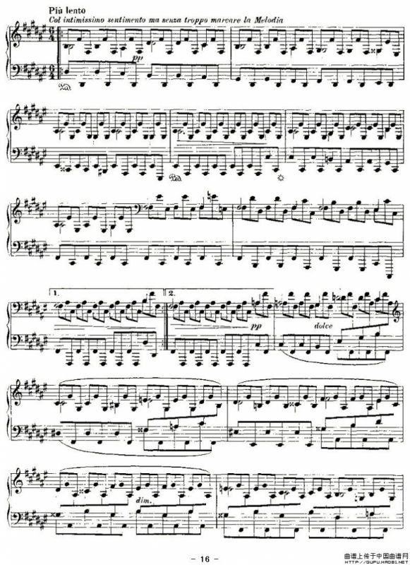 Ballades（勃拉姆斯4首叙事曲）