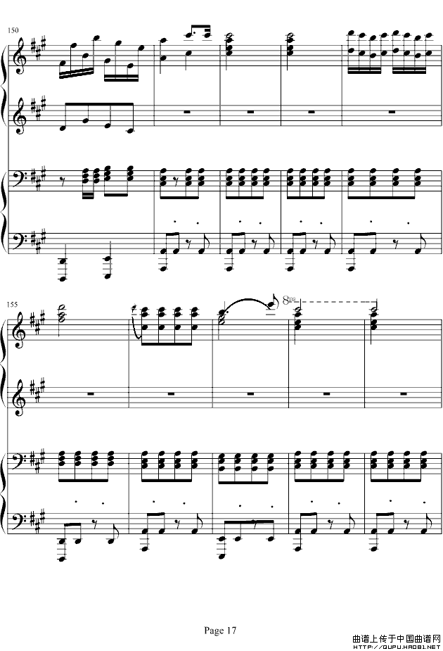 土耳其进行曲（四手联弹、周杰伦李云迪演奏版）