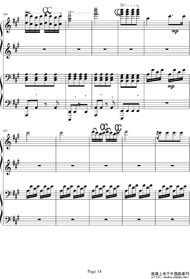 土耳其进行曲（四手联弹、周杰伦李云迪演奏版）