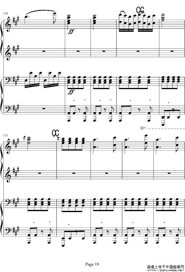 土耳其进行曲（四手联弹、周杰伦李云迪演奏版）