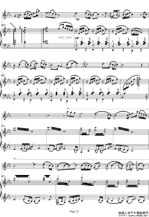 梁山伯与祝英台（小提琴+钢琴）