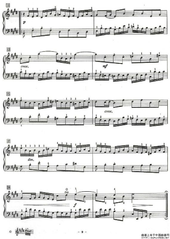 为初学者用的六首小前奏曲