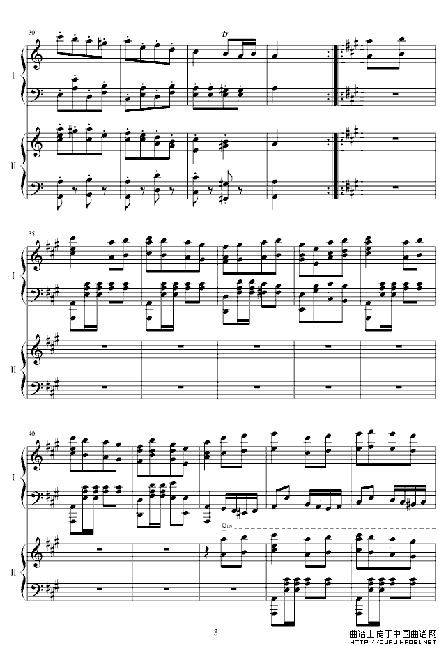 土耳其进行曲（双钢琴）