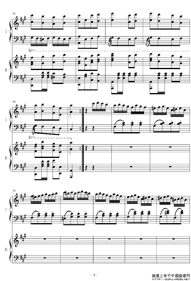 土耳其进行曲（双钢琴）