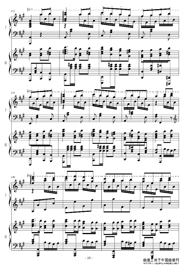 土耳其进行曲（双钢琴）