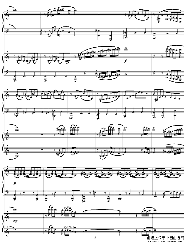 自由探戈（四手联弹）