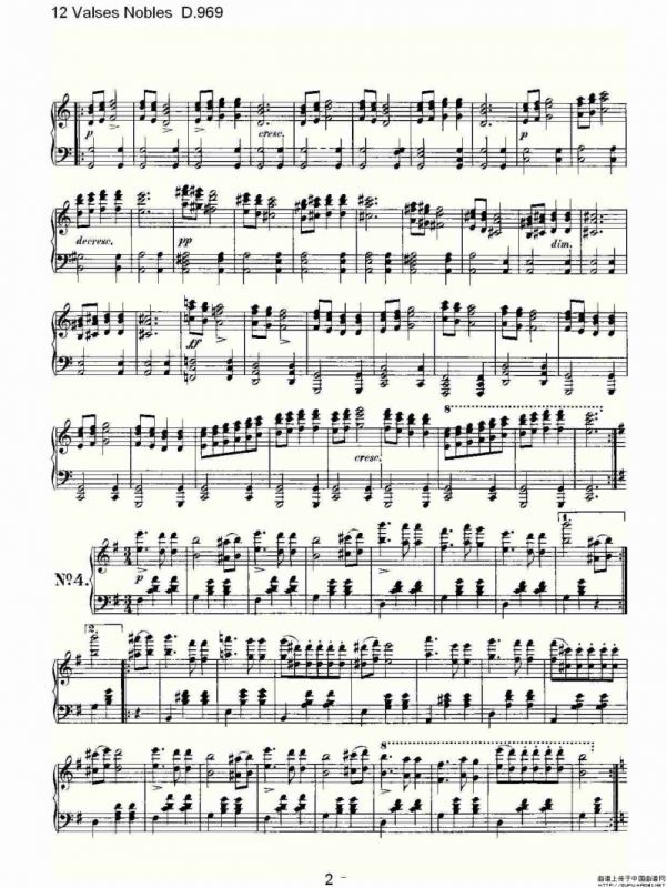 12 Valses Nobles D.969（12 贵族圆舞曲 D.969）