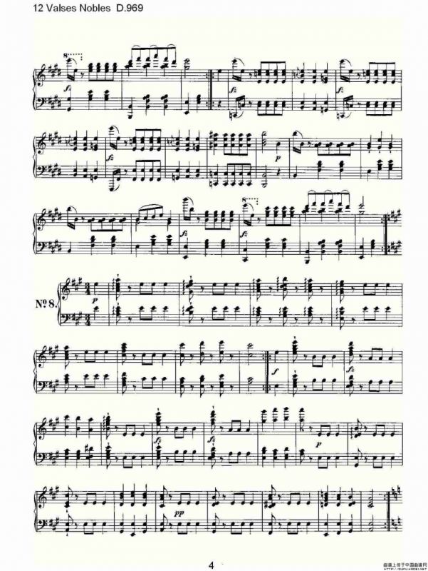 12 Valses Nobles D.969（12 贵族圆舞曲 D.969）