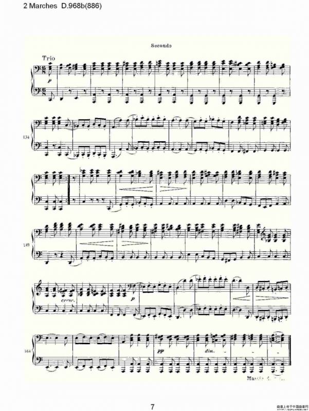 2 Marches D.968b（886 [2进行曲 D.968]）