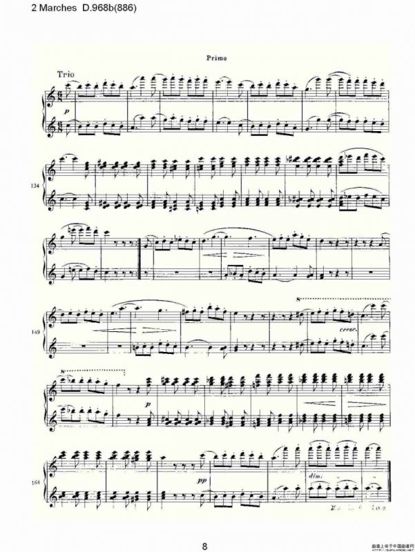 2 Marches D.968b（886 [2进行曲 D.968]）