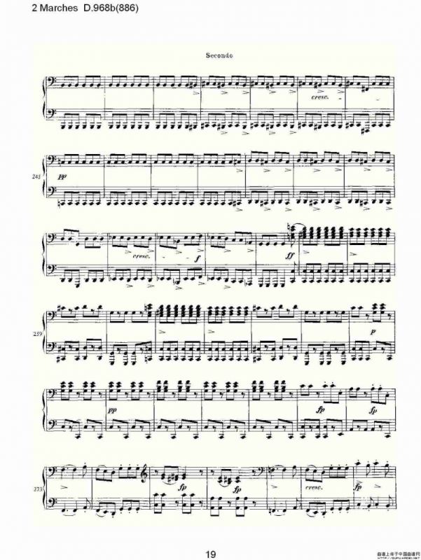 2 Marches D.968b（886 [2进行曲 D.968]）