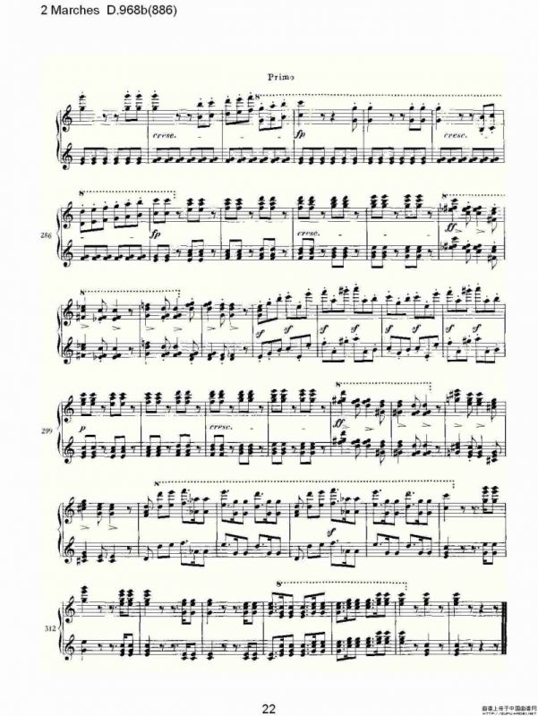 2 Marches D.968b（886 [2进行曲 D.968]）